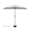 Pure Garden 9 Ft Semicircle Patio Umbrella, Tan 50-145-T - alternate 4
